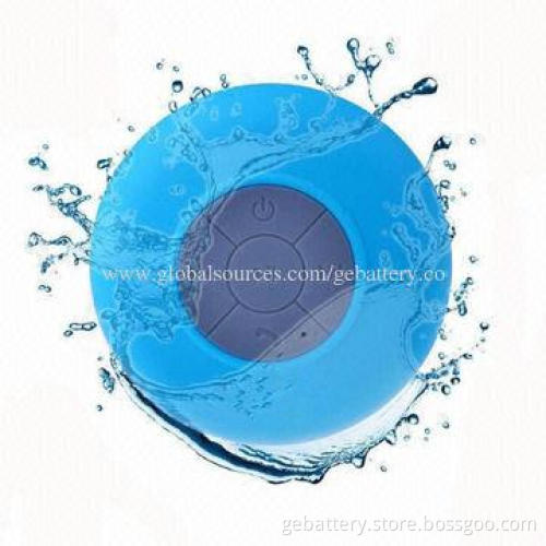 Portable Wireless Mini Waterproof Bluetooth Speaker with 3W x 1 Output Power, 5V DC Voltage